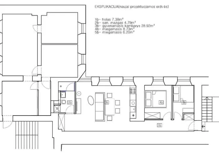 Domillion New Modern 2bdr Hall D1117b Vilnius